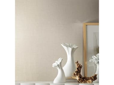 York Wallcoverings Handpainted Traditionals Off White Gesso Weave Wallpaper YW5980