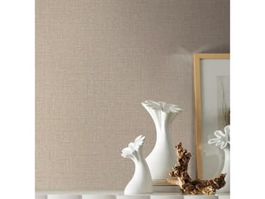 York Wallcoverings Handpainted Traditionals Beige Gesso Weave Peel & Stick Wallpaper YW5981