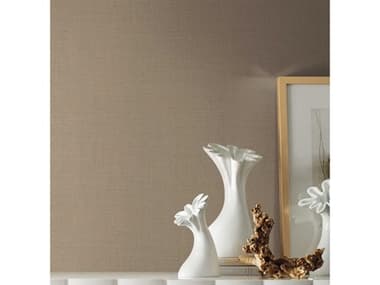 York Wallcoverings Handpainted Traditionals Camel Gesso Weave Wallpaper YW5983