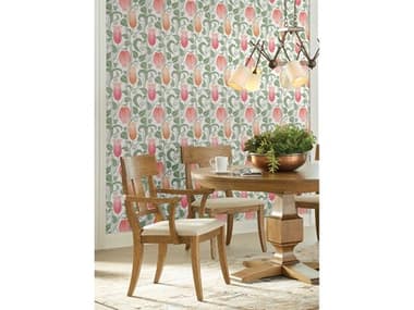 York Wallcoverings Ronald Redding Arts and Crafts White & Brights Canterbury Bells Wallpaper YWAC9201