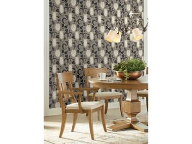 York Wallcoverings Ronald Redding Arts and Crafts Taupe Canterbury Bells Wallpaper YWAC9206