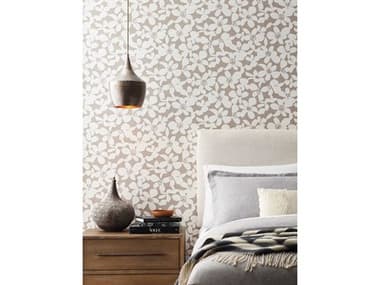 York Wallcoverings Antonina Vella Boho Luxe Brown Free Spirit Wallpaper YWBO6681