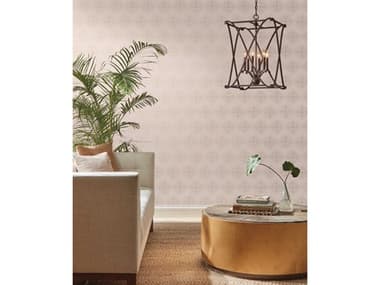 York Wallcoverings Antonina Vella Boho Luxe Pink Starlight Wallpaper YWBO6694