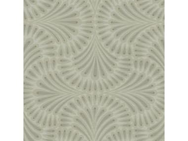 York Wallcoverings Antonina Vella Deco Taupe Metallic Cabaret Wallpaper YWCA1500