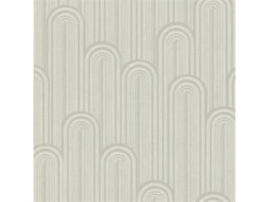 York Wallcoverings Antonina Vella Deco Light Grey Speakeasy Wallpaper YWCA1542