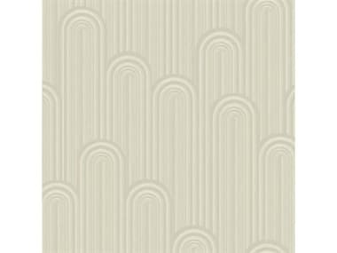 York Wallcoverings Antonina Vella Deco Sand Metallic Speakeasy Wallpaper YWCA1544