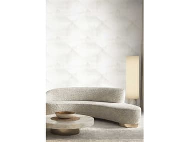 York Wallcoverings Carol Benson-Cobb Signature White In Clay Wallpaper YWCC1216