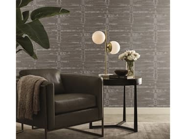 York Wallcoverings Candice Olson Modern Artisan II Grey Neutral Velveteen Wallpaper YWCI2313