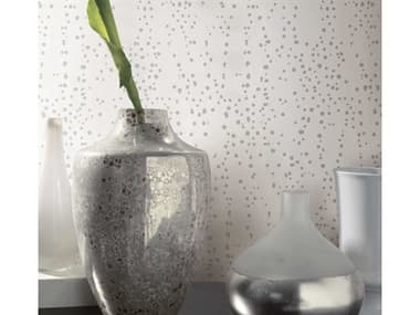 York Wallcoverings Candice Olson Modern Artisan II Cream Gold Metallic Star Struck Wallpaper YWCI2356