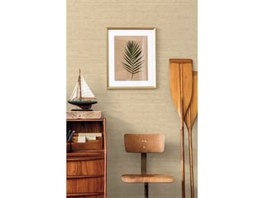 York Wallcoverings Water's Edge Resource Library Cream Arrowroot Wallpaper YWCV4401