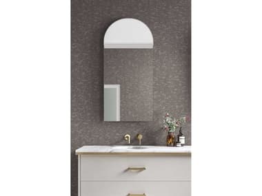 York Wallcoverings Antonina Vella Dazzling Dimensions Volume II Silver Weathered Cypress Wallpaper YWDD3751