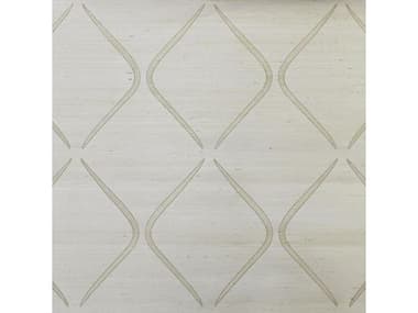 York Wallcoverings Candice Olson Natural Splendor White Marquise Wallpaper YWDL2902