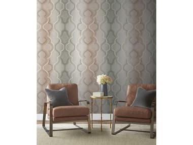 York Wallcoverings Damask Resource Library Brown Modern Ombre Damask Wallpaper YWDM4943