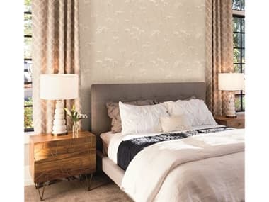 York Wallcoverings Candice Olson Botanical Dreams Cream Enchanted Wallpaper YWDN3708