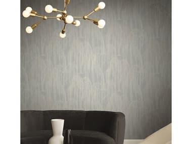 York Wallcoverings Candice Olson After 8 Smokey Blue Willow Glow Wallpaper YWDT5063