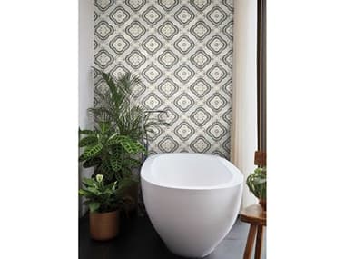 York Wallcoverings Greenhouse Onyx Garden Trellis Wallpaper YWGO8213