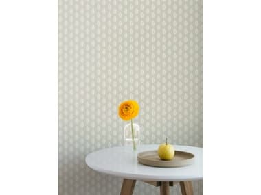 York Wallcoverings Grandmillennial Linen Leaf Pendant Wallpaper YWGR5964