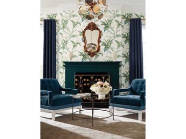 York Wallcoverings Grandmillennial Blue Green Enchanted Fern Wallpaper YWGR5991