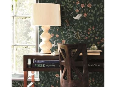 York Wallcoverings Ronald Redding Traveler Dark Green Aspen Wallpaper YWHO2126