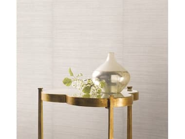 York Wallcoverings Ronald Redding 24 Karat White Silk Elegance Wallpaper YWKT2243N