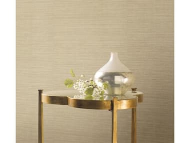 York Wallcoverings Ronald Redding 24 Karat Tan Silk Elegance Wallpaper YWKT2247N