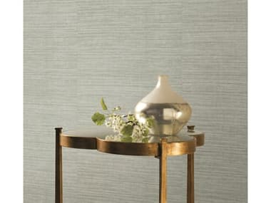 York Wallcoverings Ronald Redding 24 Karat Grey Silk Elegance Wallpaper YWKT2249N