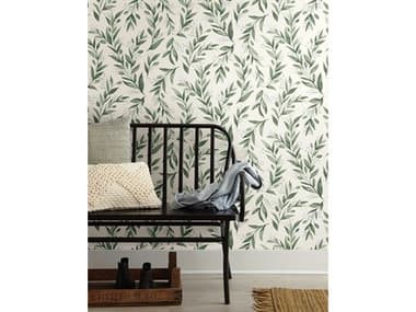 York Wallcoverings Magnolia Home Vol. II Olive Grove Olive Branch Wallpaper YWME1535