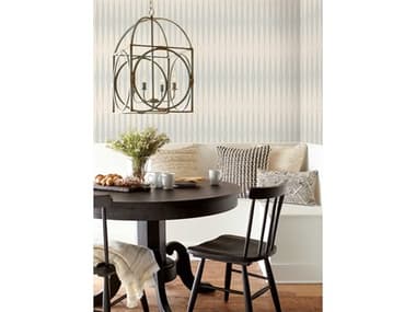 York Wallcoverings Magnolia Home Vol. II Baby Blue Handloom Wallpaper YWME1541