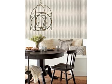 York Wallcoverings Magnolia Home Vol. II Cool Grey Handloom Wallpaper YWME1544