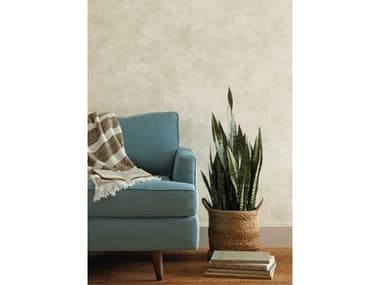 York Wallcoverings Magnolia Home Vol. II Grey Plaster Finish Wallpaper YWME1547