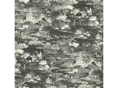 York Wallcoverings Magnolia Home Black Grey Homestead Wallpaper YWMH1500