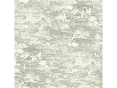 York Wallcoverings Magnolia Home Grey Off White Homestead Wallpaper YWMH1501