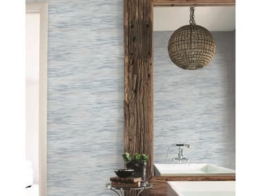 York Wallcoverings Mediterranean Blue Ripples Wallpaper YWMN1862