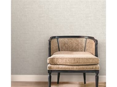 York Wallcoverings Mediterranean Grey Papyrus Weave Wallpaper YWMN1933