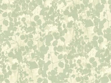 York Wallcoverings Candice Olson Botanical Dreams Green Pressed Leaves Wallpaper YWNA0517