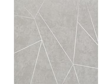 York Wallcoverings Antonina Vella Modern Metals Light Grey Silver Nazca Wallpaper YWNW3503