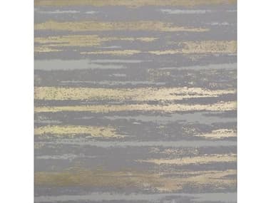 York Wallcoverings Antonina Vella Modern Metals Grey Gold Atmosphere Wallpaper YWNW3540