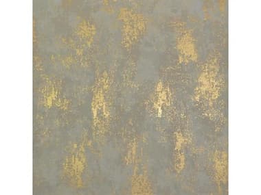 York Wallcoverings Antonina Vella Modern Metals Almond Gold Nebula Wallpaper YWNW3573