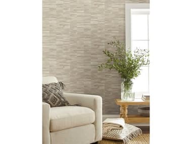 York Wallcoverings Magnolia Open Sheet Beige Reserve Wallpaper YWOM3604