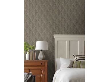 York Wallcoverings Magnolia Open Sheet Brown Belmont Wallpaper YWOM3631