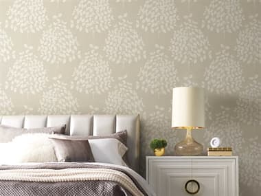 York Wallcoverings Modern Nature 2nd Edition Pearl Taupe Tender Wallpaper YWOS4253