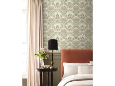 York Wallcoverings Rifle Paper Co. Second Edition Beige Green Bramble Wallpaper YWRP7321