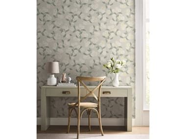 York Wallcoverings Rifle Paper Co. Second Edition Beige Hydrangea Wallpaper YWRP7394