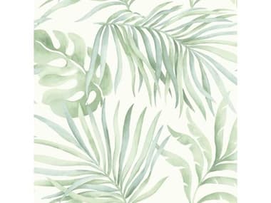 York Wallcoverings Best Sellers Light Green Paradise Palm Wallpaper YWSO2452