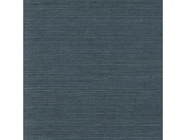 York Wallcoverings Magnolia Home Blue Plain Grass Wallpaper YWVG4405MH