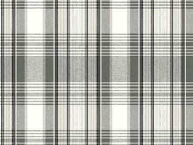 York Wallcoverings IBC 4 Black White, III Black Bartola Plaid Wallpaper YWVN0466