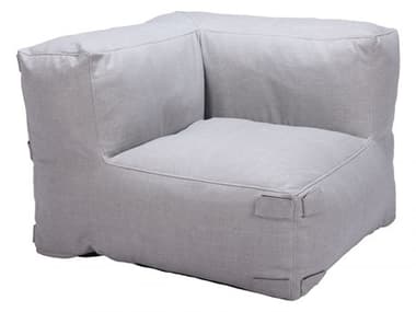 Zuo Outdoor Luanda Gray 39.4''W x 39.4''D x 26.4''H Fabric Corner Chair ZD704002