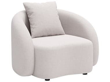 Zuo Outdoor Sunny Isles Beige Aluminum Cushion Lounge Chair ZD704017