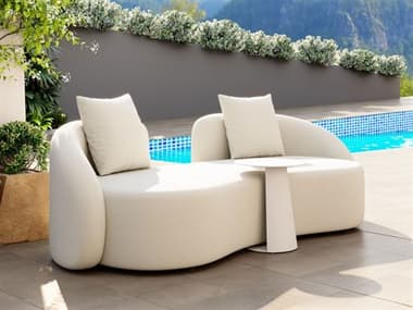 Zuo Outdoor Sunny Isles Patio Lounge Set ZD704019SET
