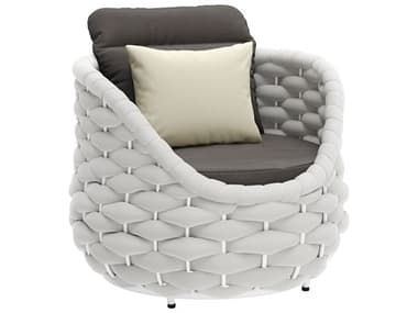 Zuo Outdoor Coral Reef Gray Aluminum Cushion Lounge Chair ZD704025